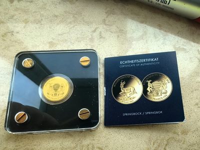 道一币馆币章第五十场 小金币评级币专场 - 原盒带证书 乍得2000年3000中非法郎金币-2