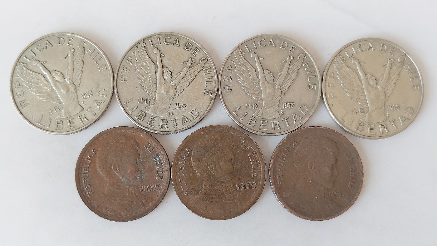 第一海外回流一元起拍收藏 散币专场 第76期 智利比索硬币