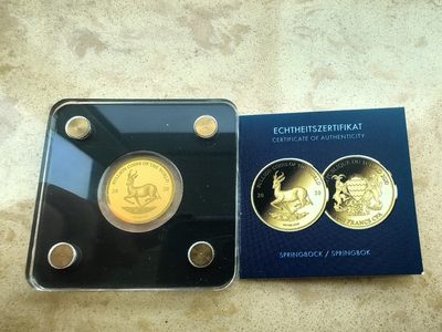 道一币馆币章第五十场 小金币评级币专场 - 原盒带证书 乍得2000年3000中非法郎金币-1