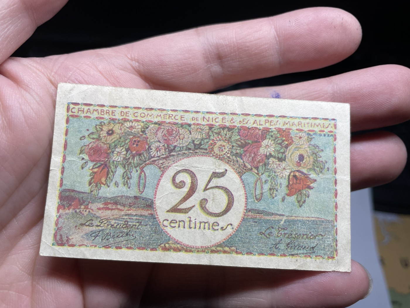 2024年集古藏今外币拍卖第三期-第7场—（总第27拍） 少见1918年法国地方紧急状态纸币