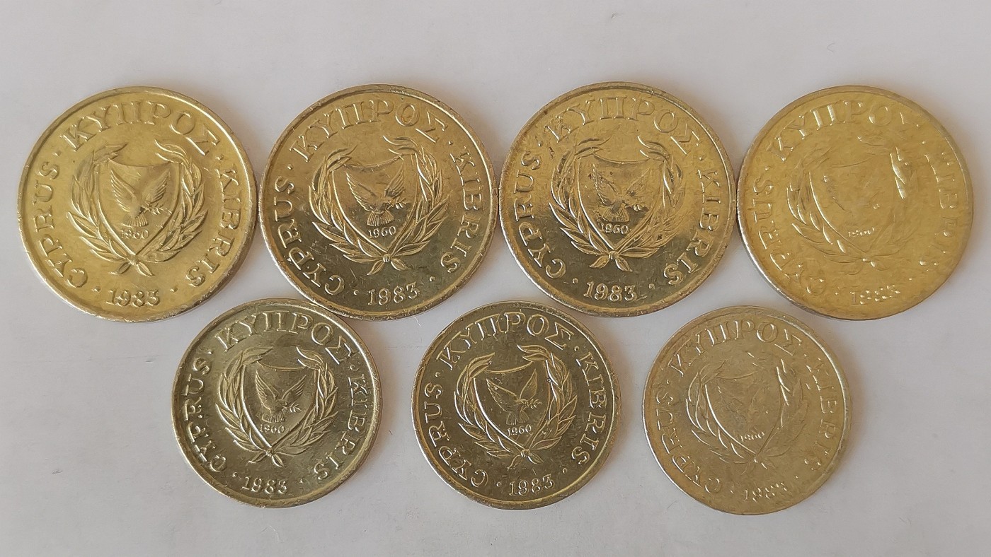 第一海外回流一元起拍收藏 散币专场 第76期 塞浦路斯