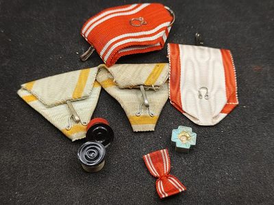 全场0元起拍 第144期 咸鱼国勋章拍卖专场 4月3日（周三）下午6：00开始 日本略 绶带一组