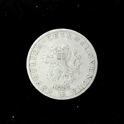 巴斯克收藏第248期 散币专场 4月 9/10/11 号三场连拍 全场包邮 - 捷克斯洛伐克 1922年 20赫勒铜镍合金币
