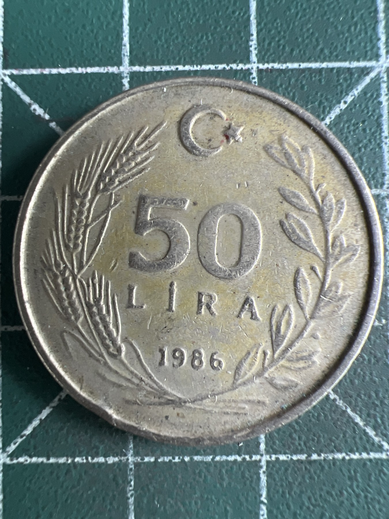 第586期 硬币专场 （无押金，捡漏，全场50包邮，偏远地区除外，接收代拍业务） 土耳其50里拉