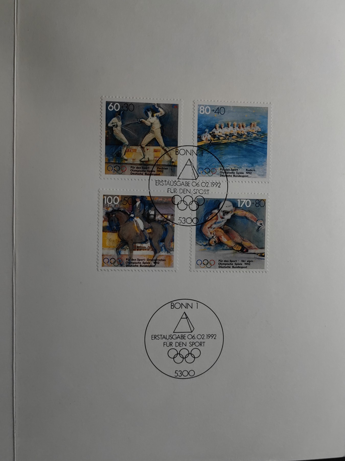 邮折✌（拍卖专场）精品🔥专场 第60场 1992年 巴塞罗那奥运会体育项目