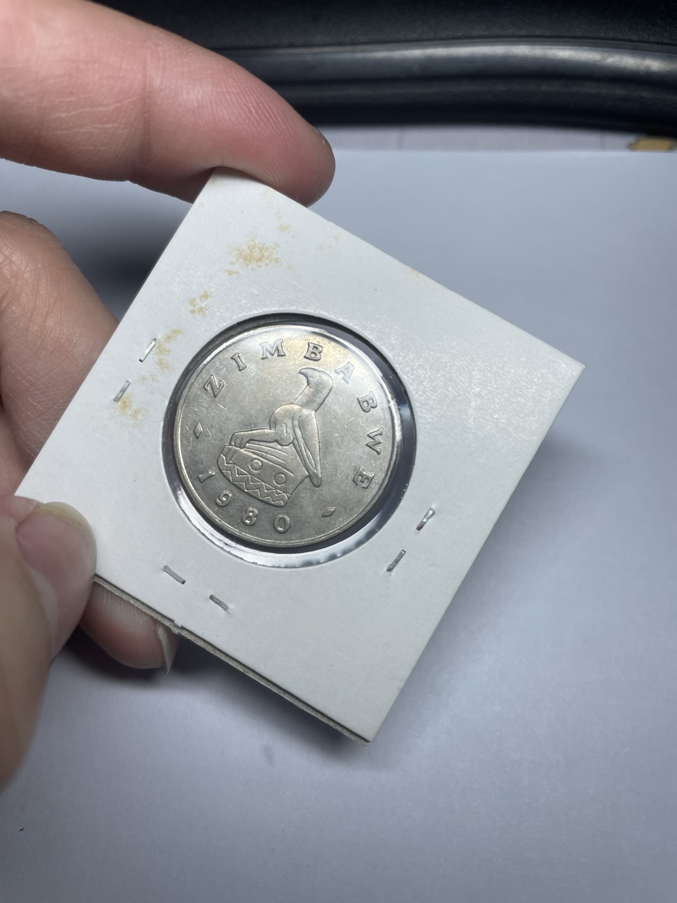 2024年集古藏今外币拍卖第三期-第9场—（总第29拍） 1980年津巴布韦50分