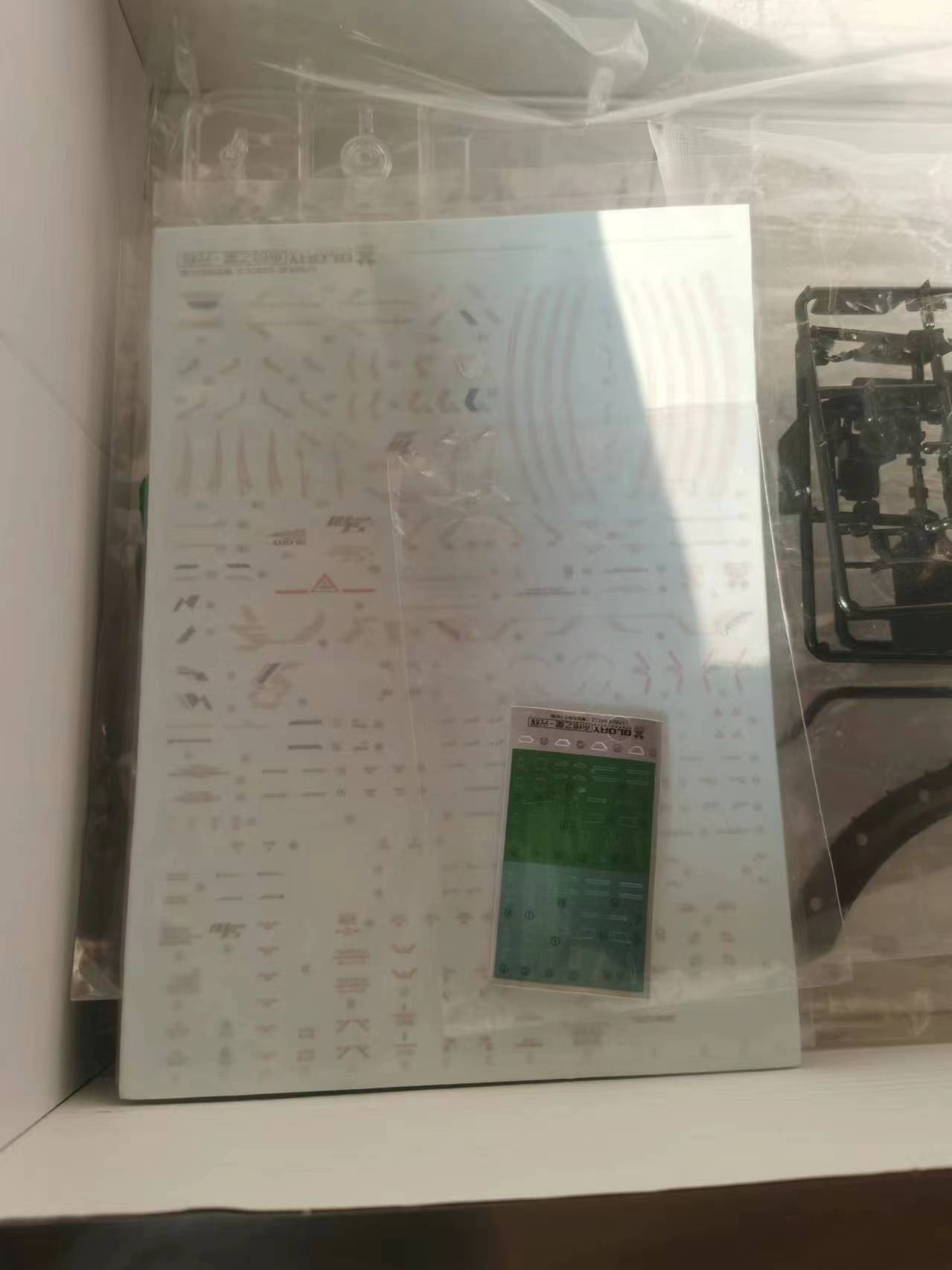 高达模型专场 国产高达超模力魂 光辉 观星者 怨念回响素组完成，水口默认一般，全配无损无胶原盒 已拼装