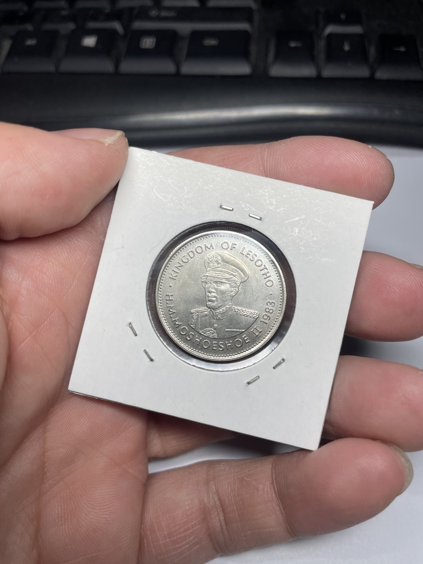 2024年集古藏今外币拍卖第三期-第9场—（总第29拍） 1983莱索托50黎森特