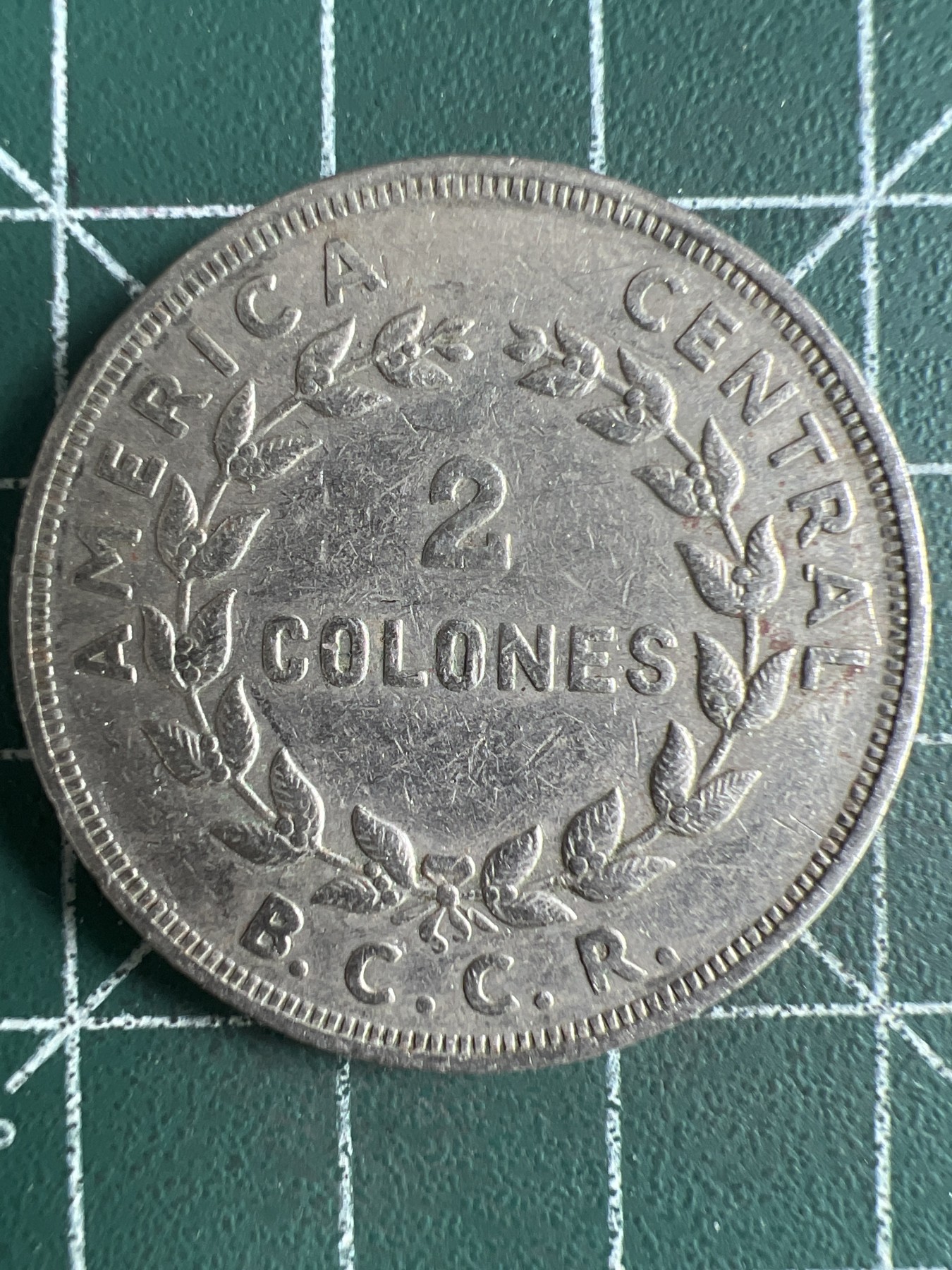 第586期 硬币专场 （无押金，捡漏，全场50包邮，偏远地区除外，接收代拍业务） 哥斯达黎加2克朗  1972年