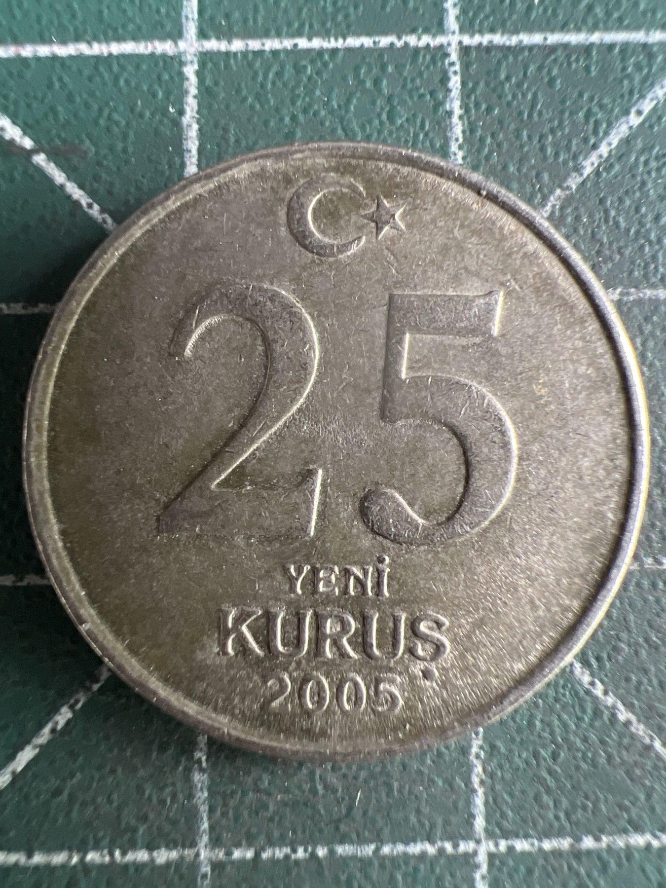 第620期 硬币专场 （无押金，捡漏，全场50包邮，偏远地区除外，接收代拍业务） 土耳其25库鲁