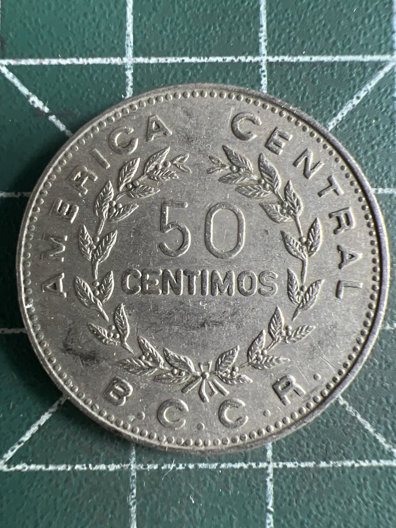 第566期 硬币专场 （无押金，捡漏，全场50包邮，偏远地区除外，接收代拍业务） 哥斯达黎加50分  1972年