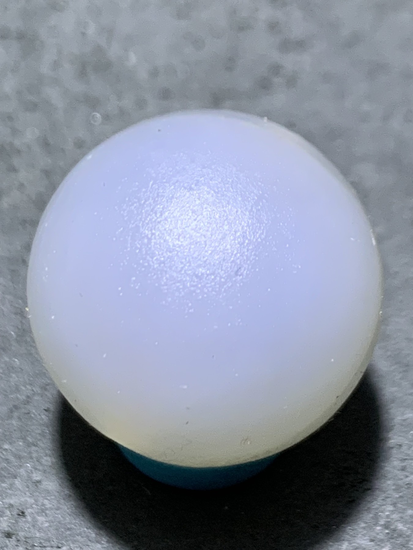 精美高玉化亚光海洋玉髓手工俏色巧雕太阳花随形2.0圆珠一个！