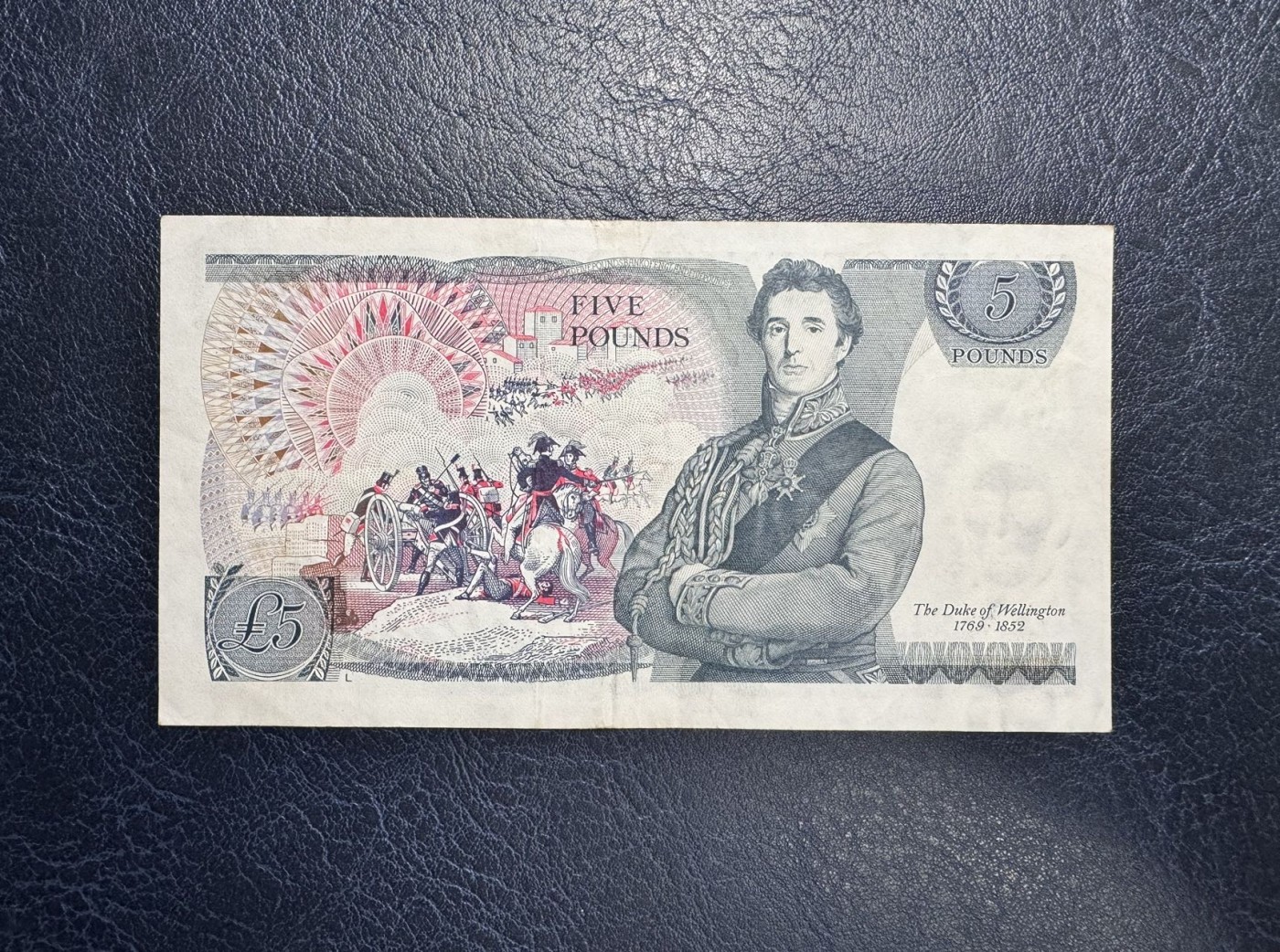 收藏联盟Quantum Auction 第335期拍卖  英国1981-88年5镑 品相如图 威灵顿公爵