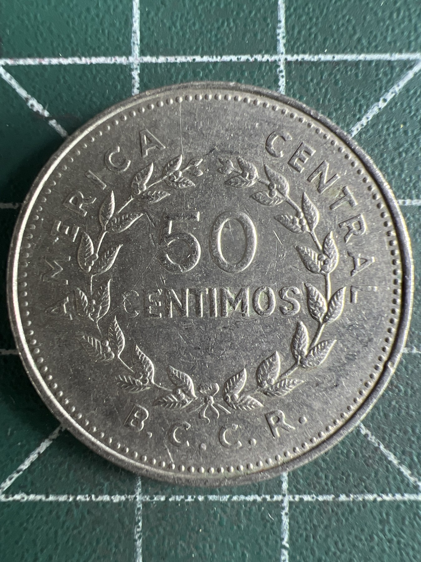 第586期 硬币专场 （无押金，捡漏，全场50包邮，偏远地区除外，接收代拍业务） 哥斯达黎加50分  1978年