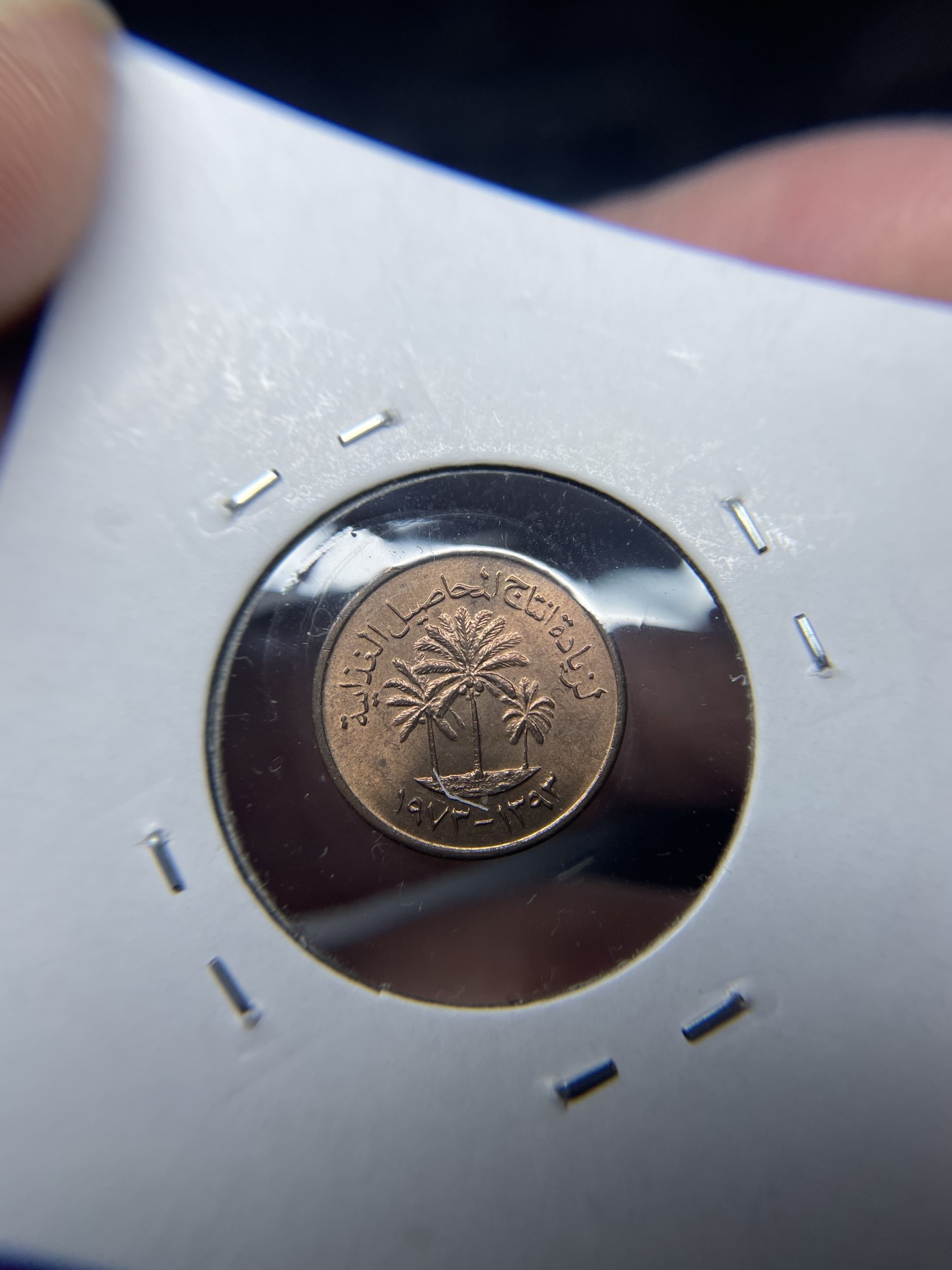 2024年集古藏今外币拍卖第三期-第9场—（总第29拍） 1973年阿联酋1分