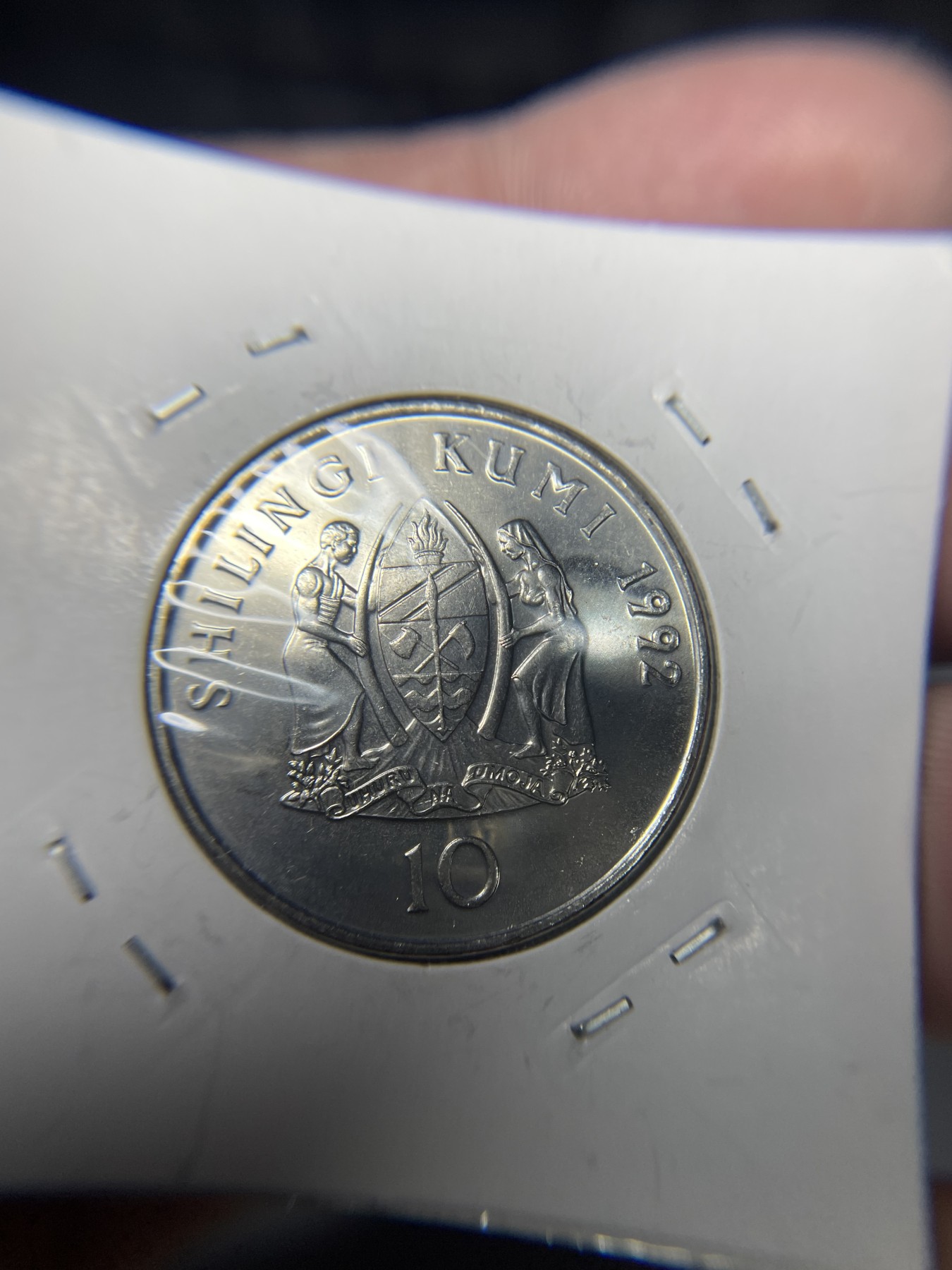 2024年集古藏今外币拍卖第三期-第9场—（总第29拍） 1992年坦桑尼亚10先令