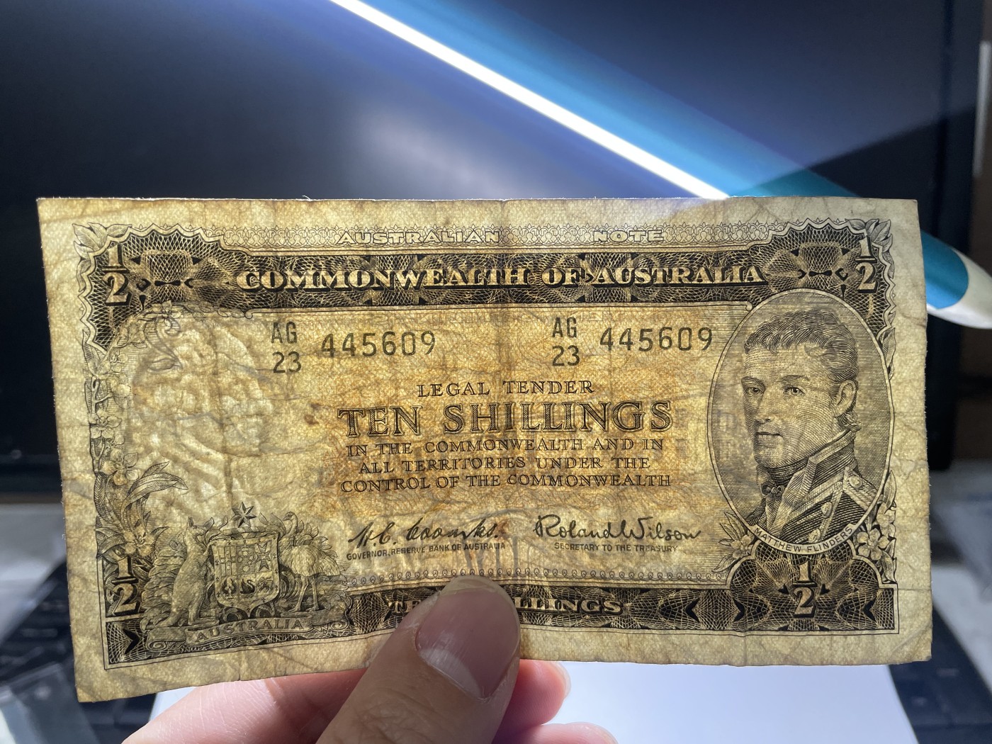 2024年集古藏今外币拍卖第三期-第8场—（总第28拍） 澳大利亚10先令