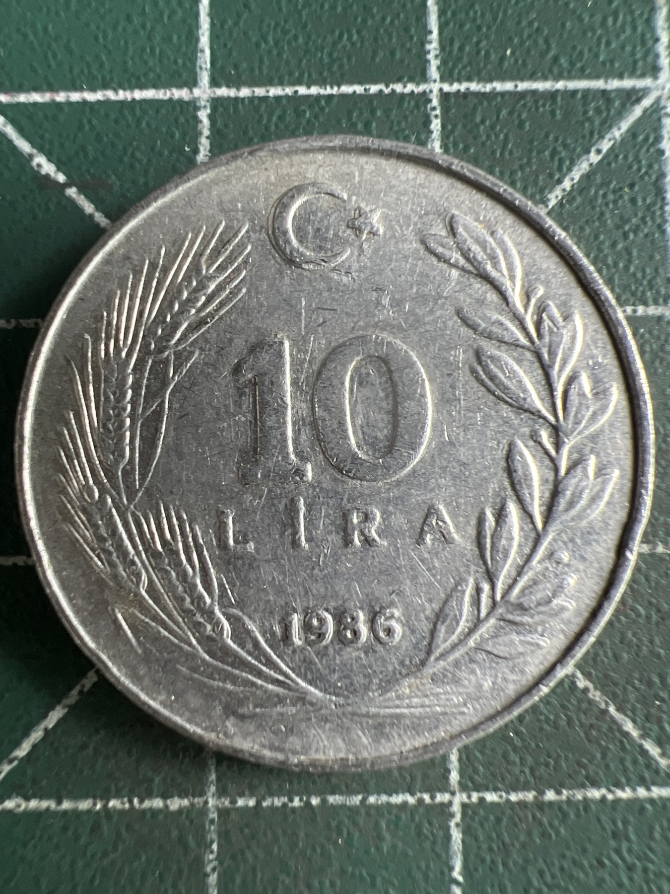 第586期 硬币专场 （无押金，捡漏，全场50包邮，偏远地区除外，接收代拍业务） 土耳其10里拉