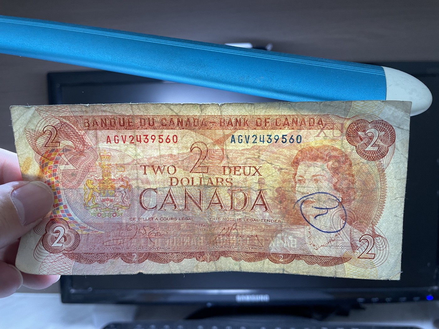 2024年集古藏今外币拍卖第三期-第8场—（总第28拍） 1974年加拿大2加元