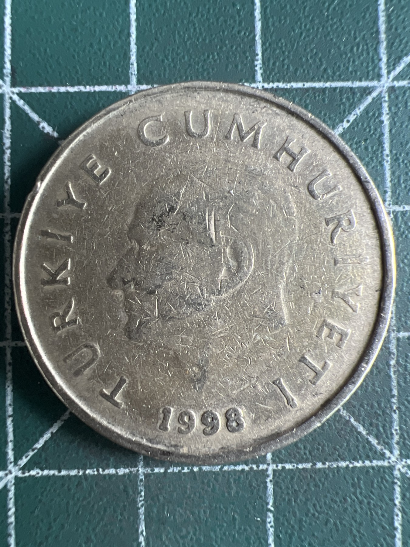 第586期 硬币专场 （无押金，捡漏，全场50包邮，偏远地区除外，接收代拍业务） 土耳其50Bin里拉