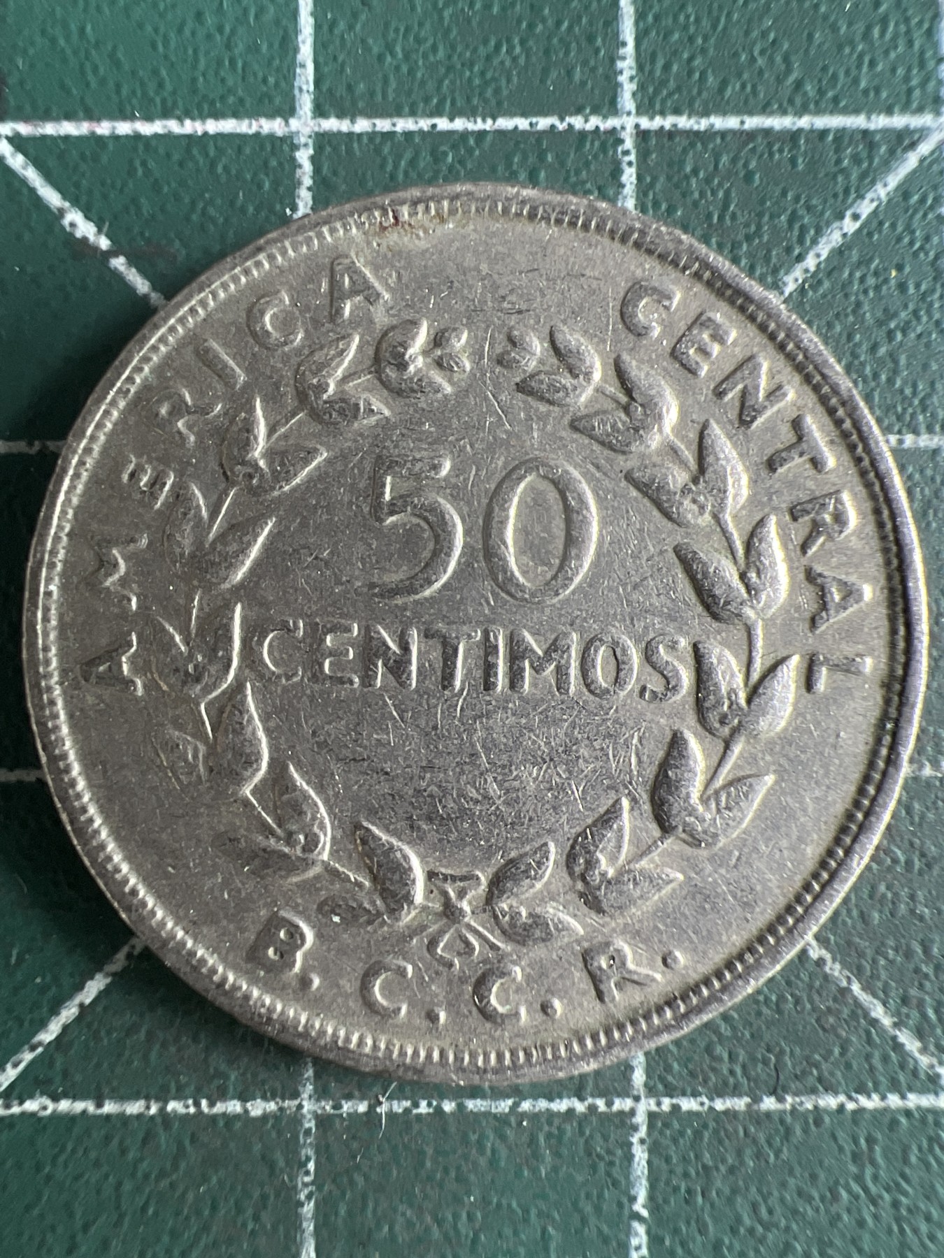 第586期 硬币专场 （无押金，捡漏，全场50包邮，偏远地区除外，接收代拍业务） 哥斯达黎加50分  1970年