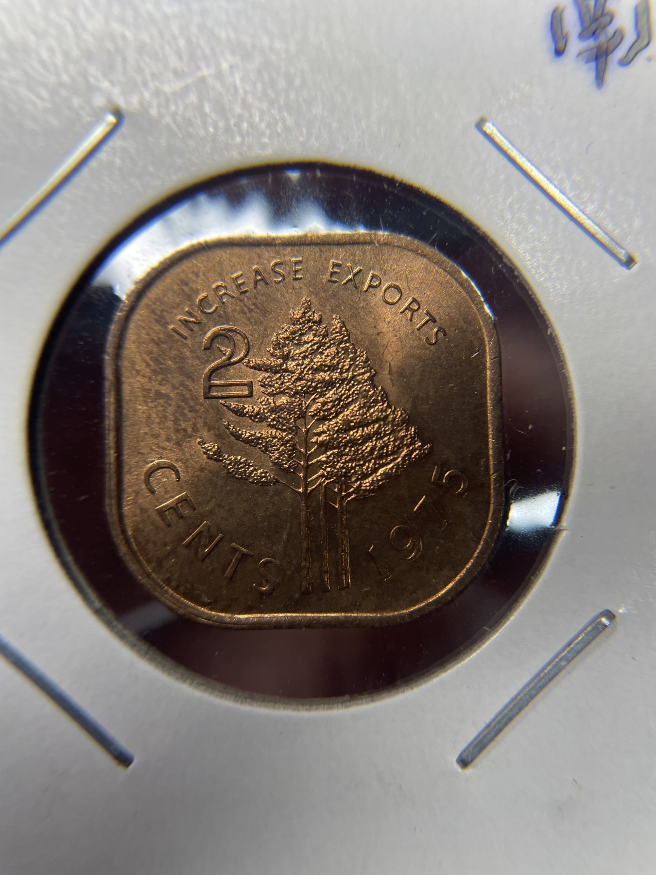 2024年集古藏今外币拍卖第三期-第9场—（总第29拍） 1975年斯威士兰2分