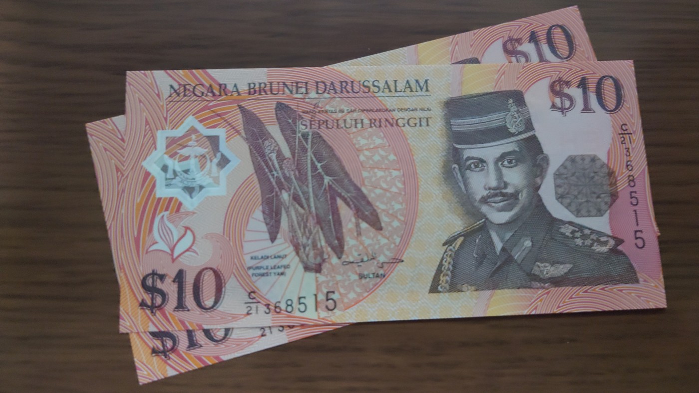 【世界钱币】精选微拍第100期暨2024年第11期  部分卖剩裸钞和评级币展销 2008年文莱10林吉特 全新绝品无47尾号515