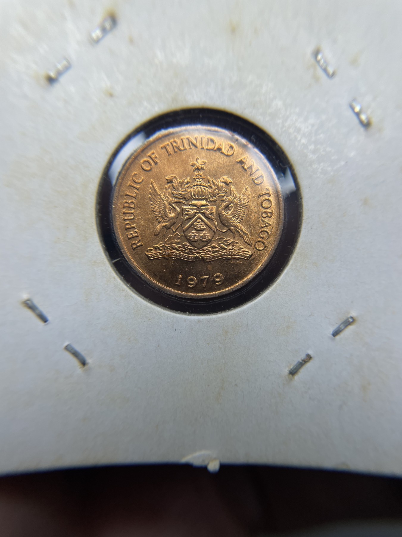 2024年集古藏今外币拍卖第三期-第9场—（总第29拍） 1979年特立尼达和多巴哥1分