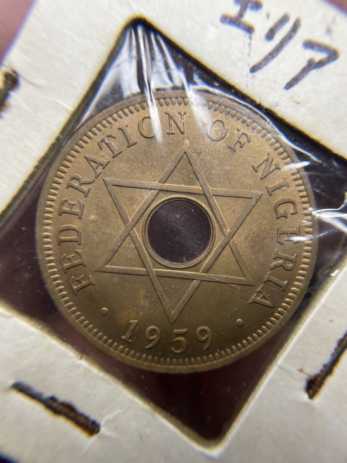 2024年集古藏今外币拍卖第三期-第9场—（总第29拍） 1959年英属尼日利亚1便士