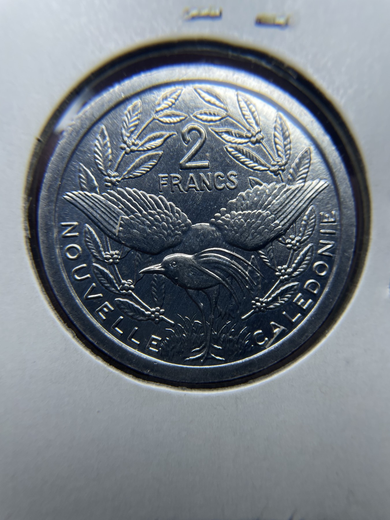 2024年集古藏今外币拍卖第三期-第9场—（总第29拍） 1987年法属新喀里多尼亚2法郎