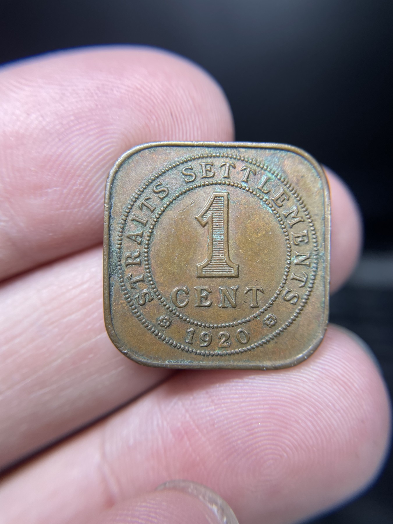 2024年集古藏今外币拍卖第三期-第9场—（总第29拍） 1920年海峡1分