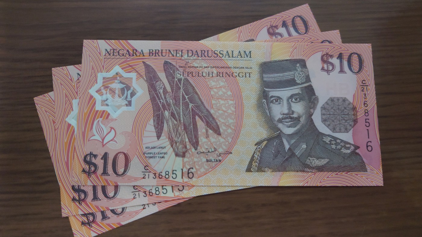 【世界钱币】精选微拍第100期暨2024年第11期  部分卖剩裸钞和评级币展销 2008年文莱10林吉特 全新绝品无47尾号516