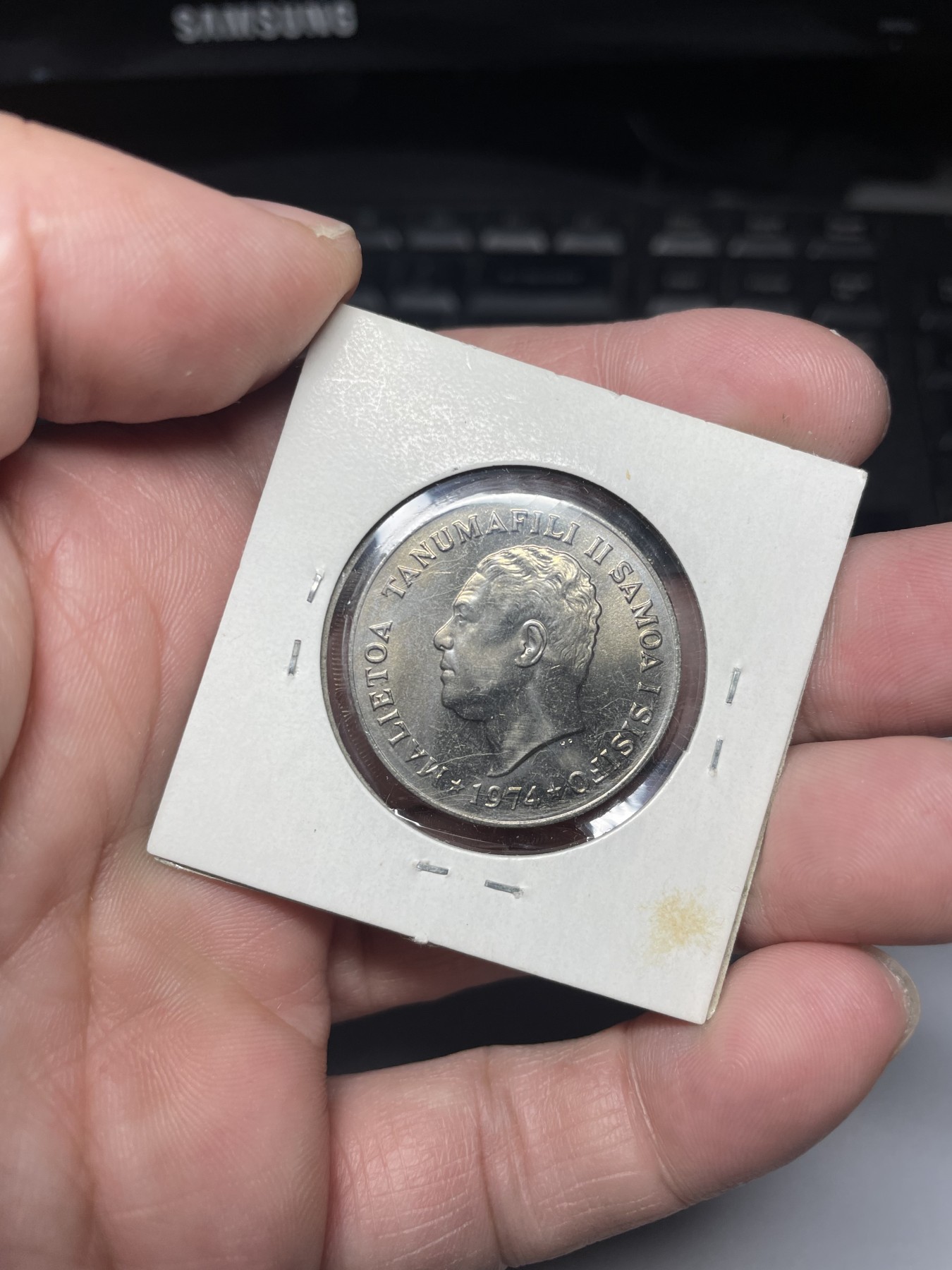 2024年集古藏今外币拍卖第三期-第9场—（总第29拍） 1974年西萨摩亚20分