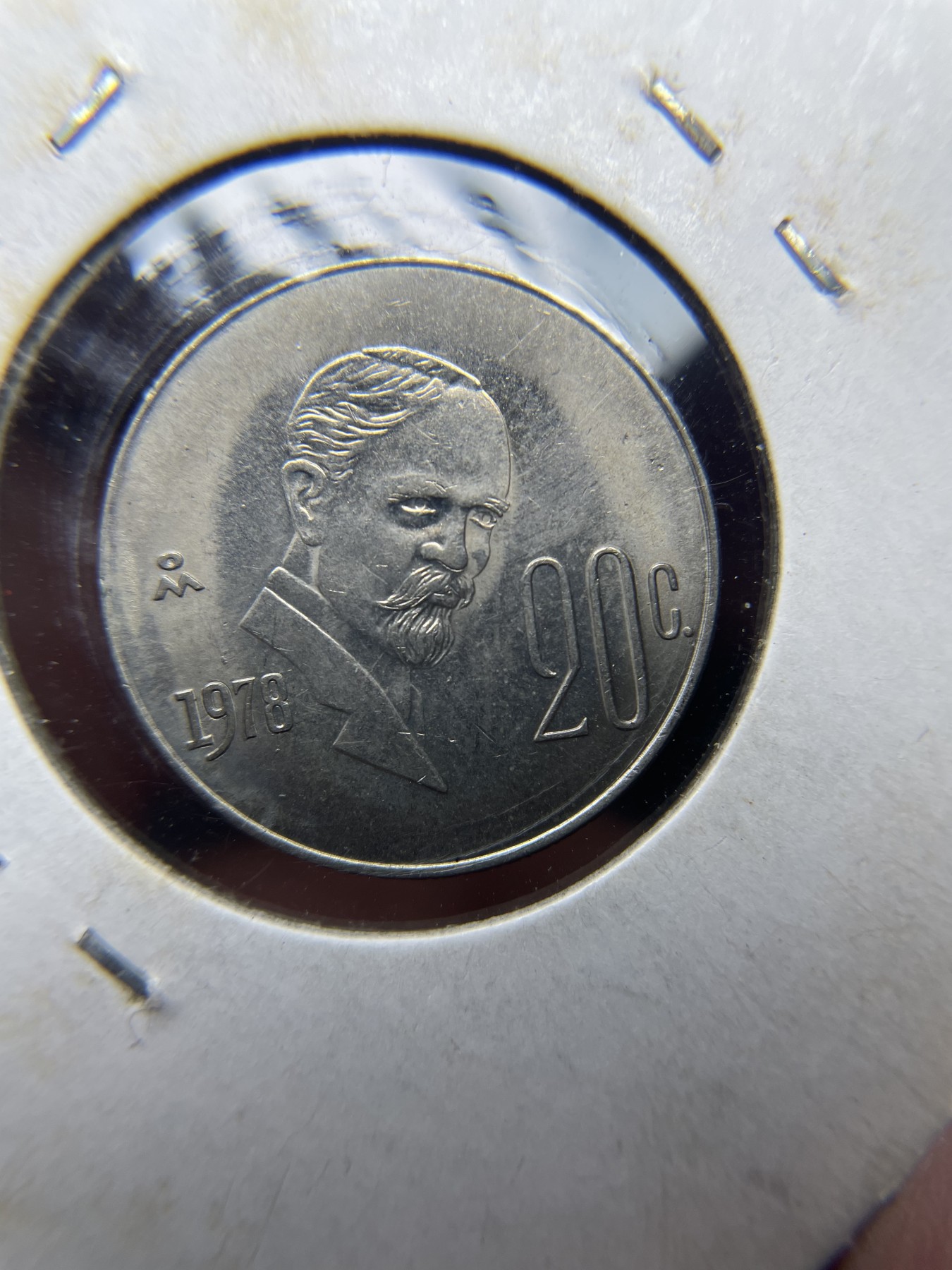 2024年集古藏今外币拍卖第三期-第9场—（总第29拍） 1978年墨西哥20分