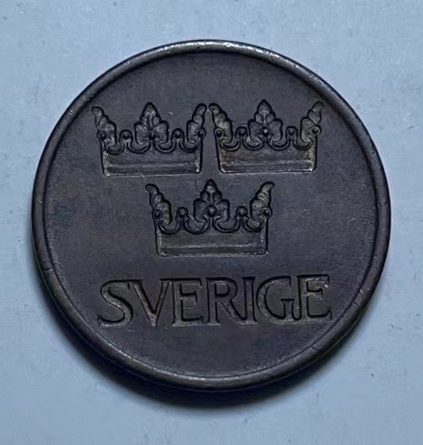 神仙姐姐散币好品专场第二十七期（无佣金满邮自动发出 1972年 瑞典5欧尔