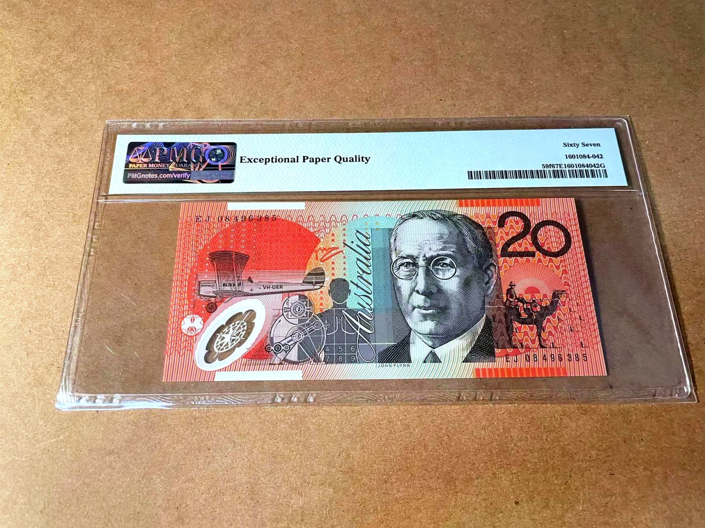 【Blue Auction】✨世界纸币精拍第458期——周六畅拍场 澳大利亚 2008年20元 PMG67EPQ 高分
