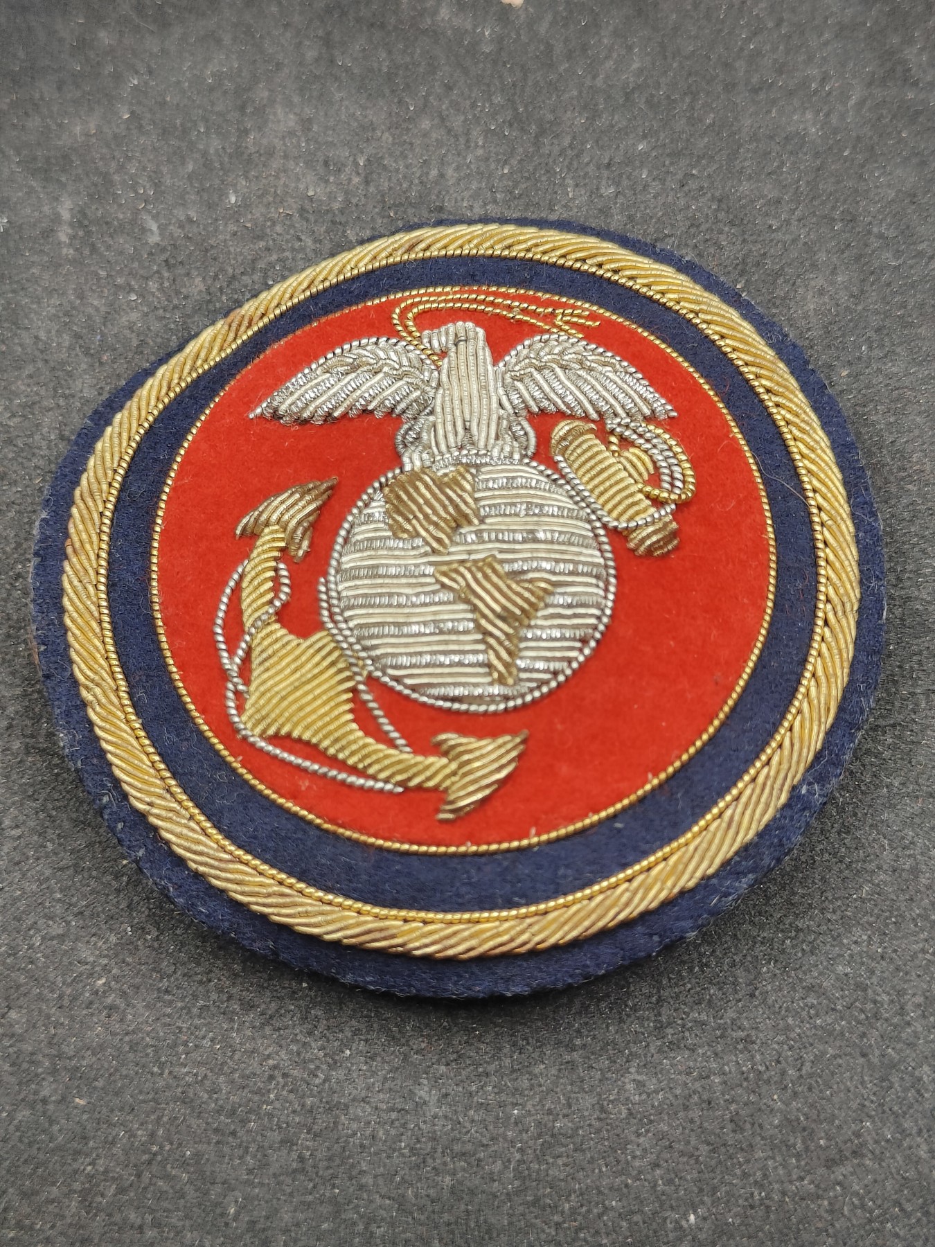 全场0元起拍 第145期 咸鱼国勋章拍卖专场 4月7日（周日）下午6：00开始 美国海军陆战队刺绣臂章