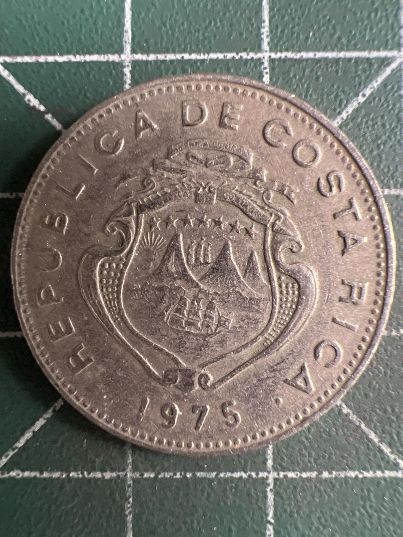 第568期 硬币专场 （无押金，捡漏，全场50包邮，偏远地区除外，接收代拍业务） 哥斯达黎加50分 1975年