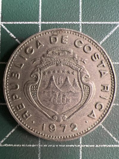 第588期 硬币专场 （无押金，捡漏，全场50包邮，偏远地区除外，接收代拍业务） - 哥斯达黎加50分 1972年