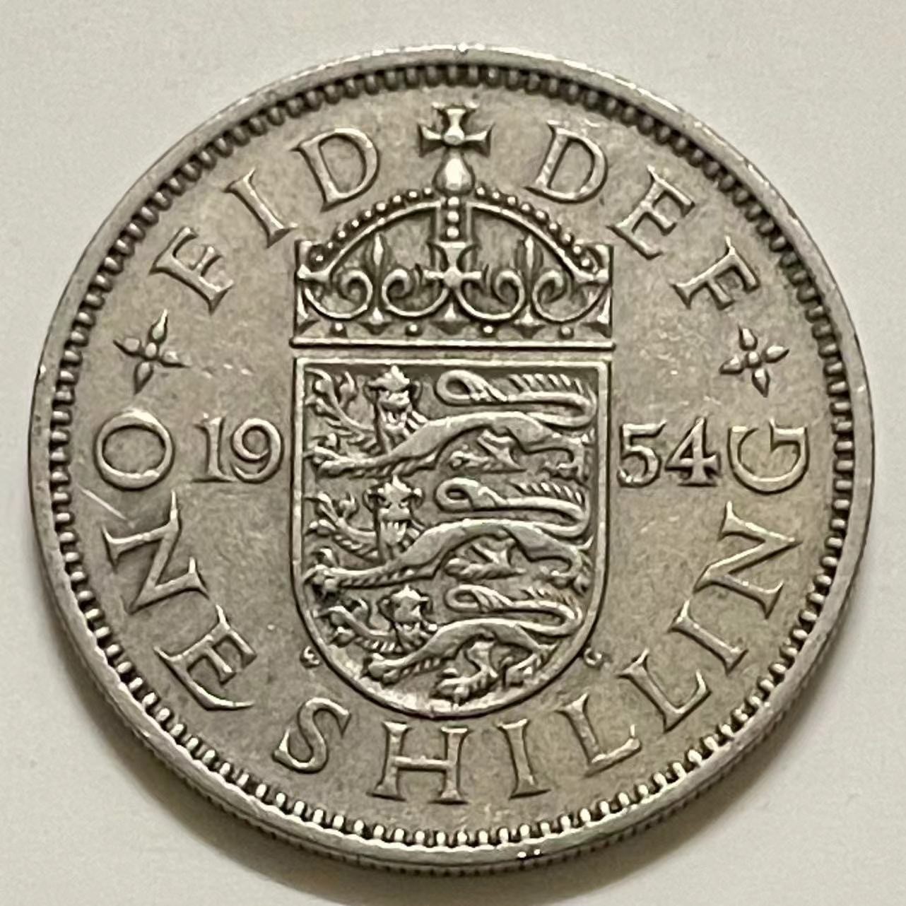 神仙姐姐散币好品专场第二十七期（无佣金满邮自动发出 1954年 英国1先令