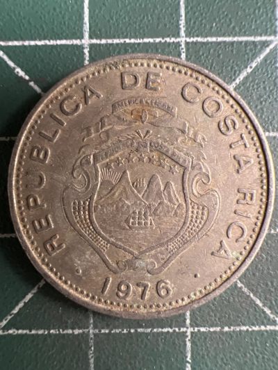 第588期 硬币专场 （无押金，捡漏，全场50包邮，偏远地区除外，接收代拍业务） - 哥斯达黎加50分 1976年