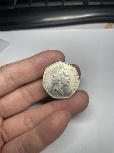 2024年集古藏今外币拍卖第三期-第10场—（总第30拍） - 1997年英国50便士