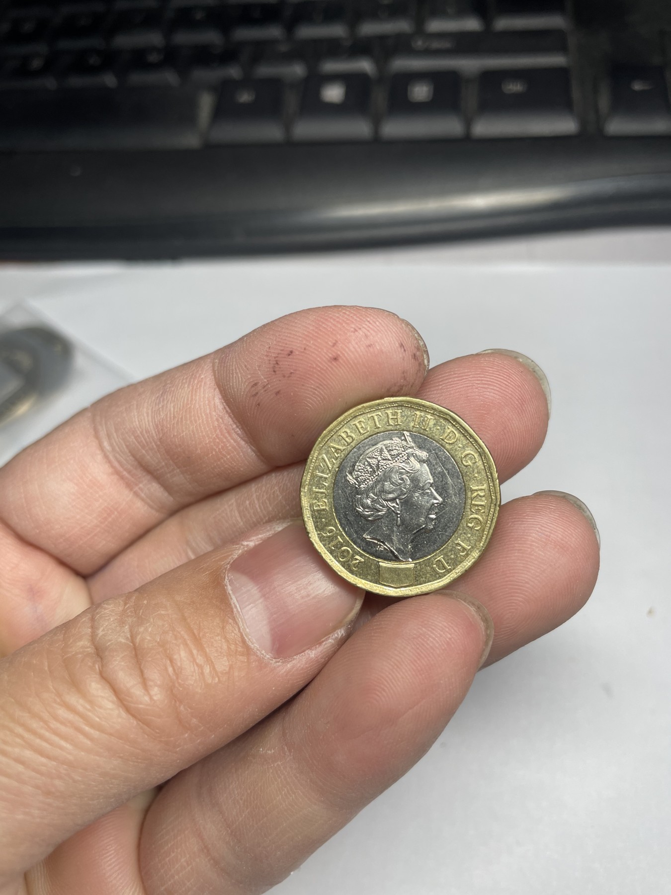 2024年集古藏今外币拍卖第三期-第10场—（总第30拍） 2016年英国1英镑