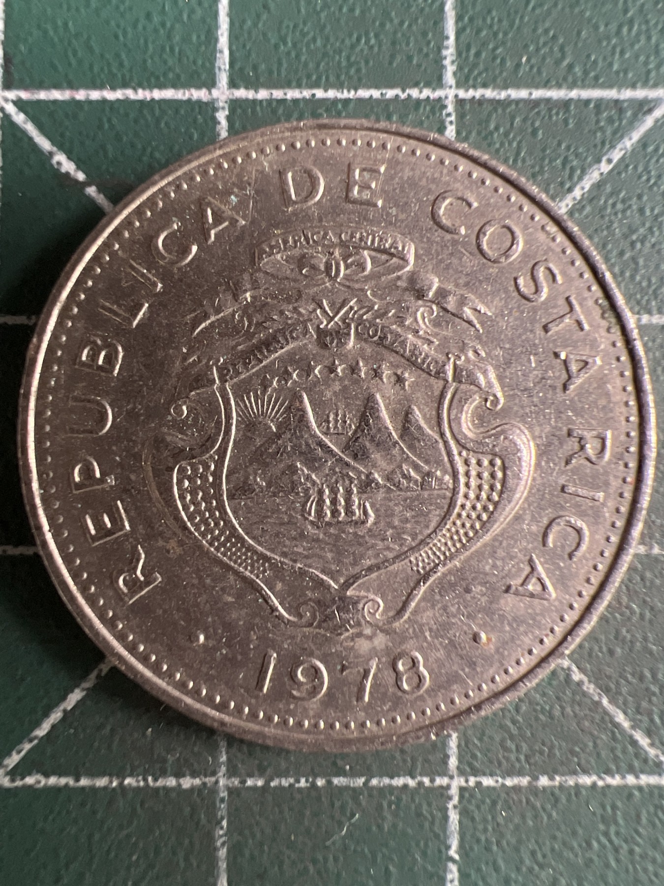 第568期 硬币专场 （无押金，捡漏，全场50包邮，偏远地区除外，接收代拍业务） 哥斯达黎加50分 1978年