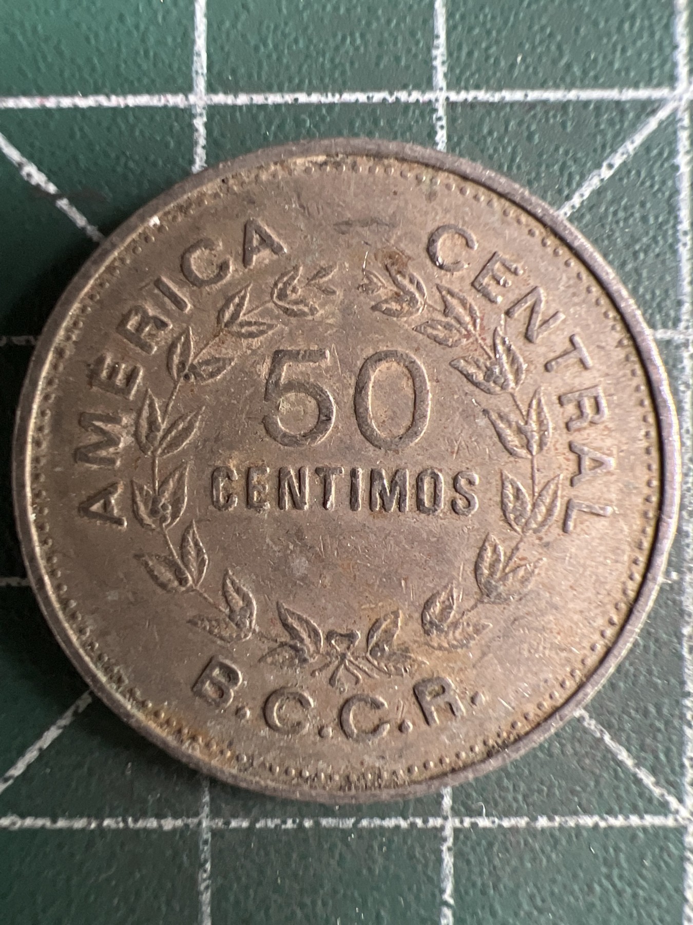 第588期 硬币专场 （无押金，捡漏，全场50包邮，偏远地区除外，接收代拍业务） 哥斯达黎加50分 1976年