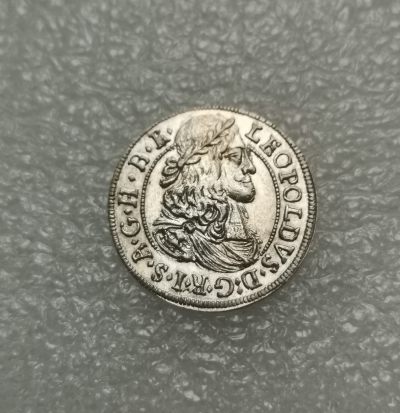瓶子🏺第135期拍卖会 - 神罗奥地利哈尔造币厂1685年3格罗申银币  原光初铸