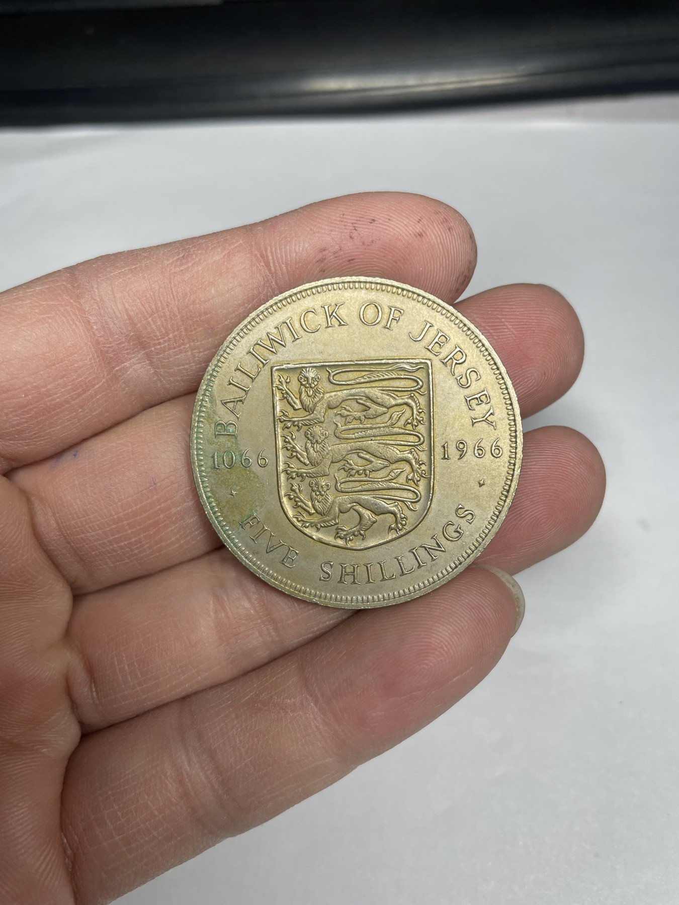 2024年集古藏今外币拍卖第三期-第10场—（总第30拍） 1966年英属泽西5先令