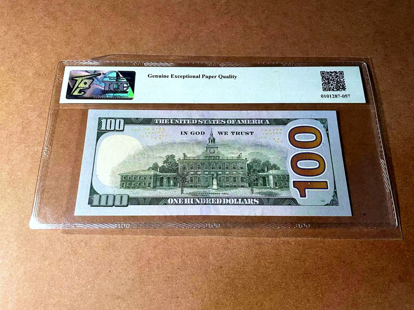 【Blue Auction】✨世界纸币精拍第458期——周六畅拍场 美国 2013年100美金 TQG66EPQ 