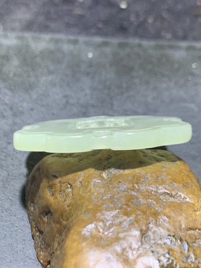 精美和田玉透雕福寿延年牌子一个！ 精美和田玉透雕福寿延年牌子一个！