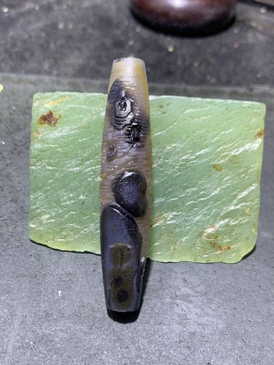 精美亚光高玉化巴西玛瑙手工俏色巧雕佛窟，道字吊坠（把件）一个！ - 精美亚光高玉化巴西玛瑙手工俏色巧雕佛窟，道字吊坠（把件）一个！